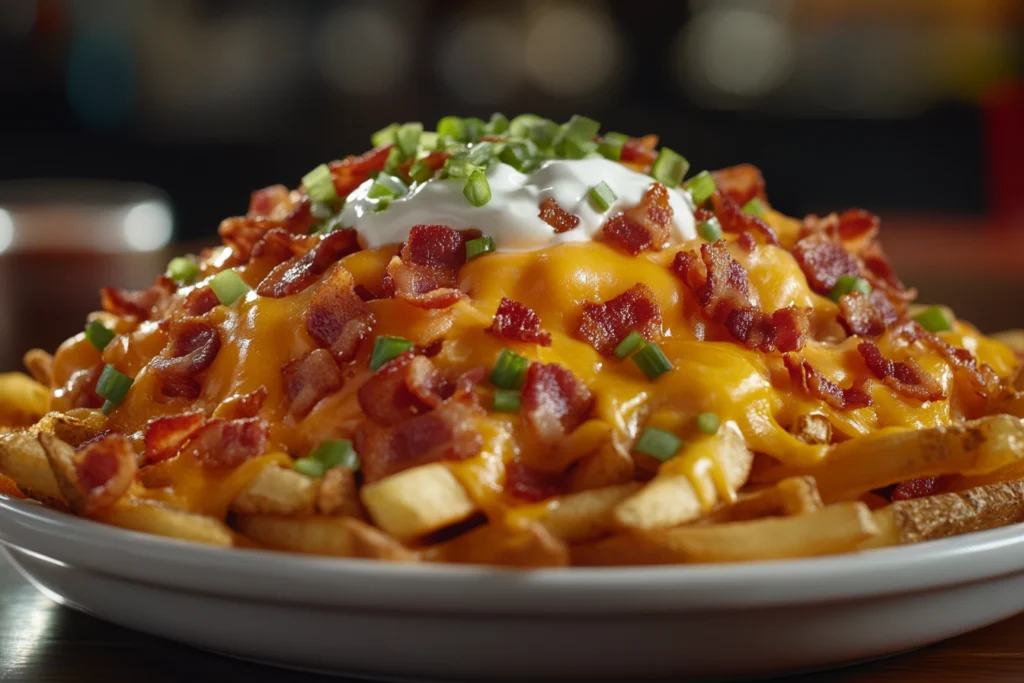 Loaded Fries with Various Toppings