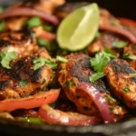 Chicken fajitas after using marinade.